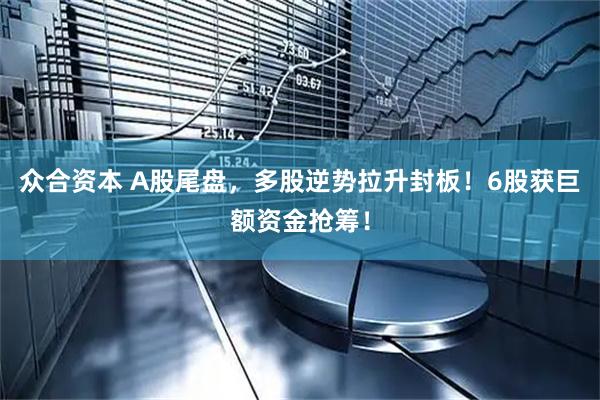 众合资本 A股尾盘，多股逆势拉升封板！6股获巨额资金抢筹！