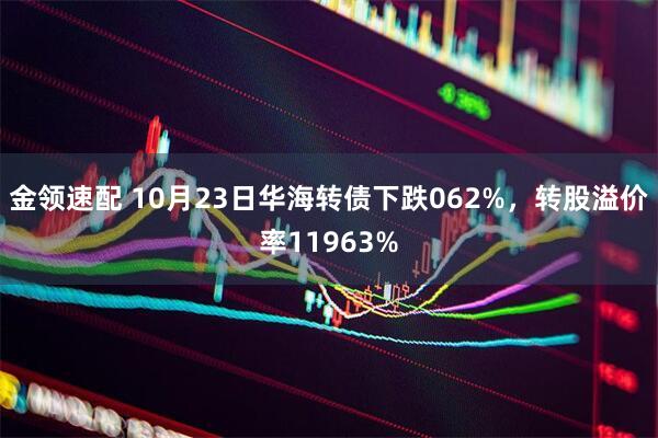 金领速配 10月23日华海转债下跌062%，转股溢价率11963%